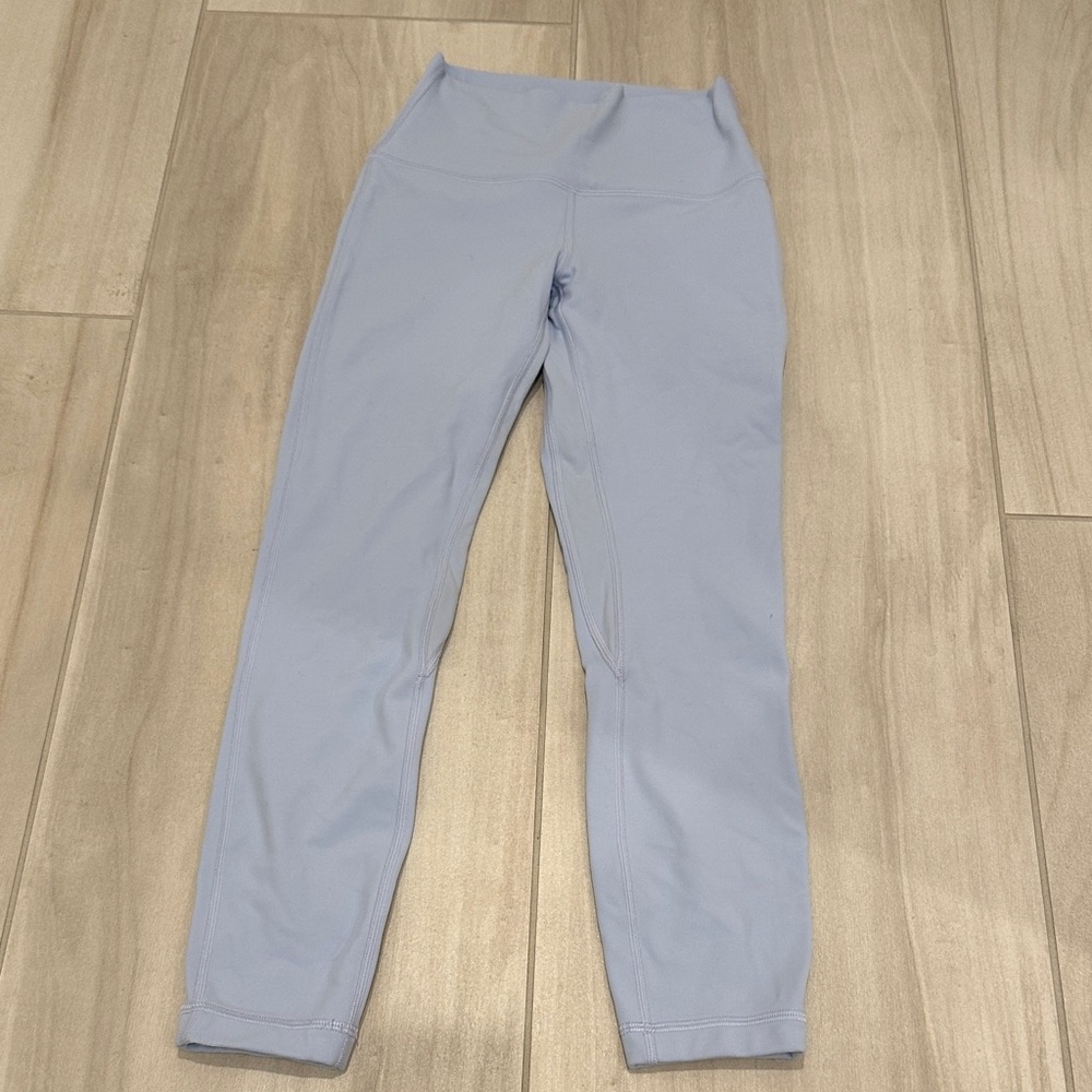 Lululemon Light Purple Align High-Rise Crop Leggings, 4